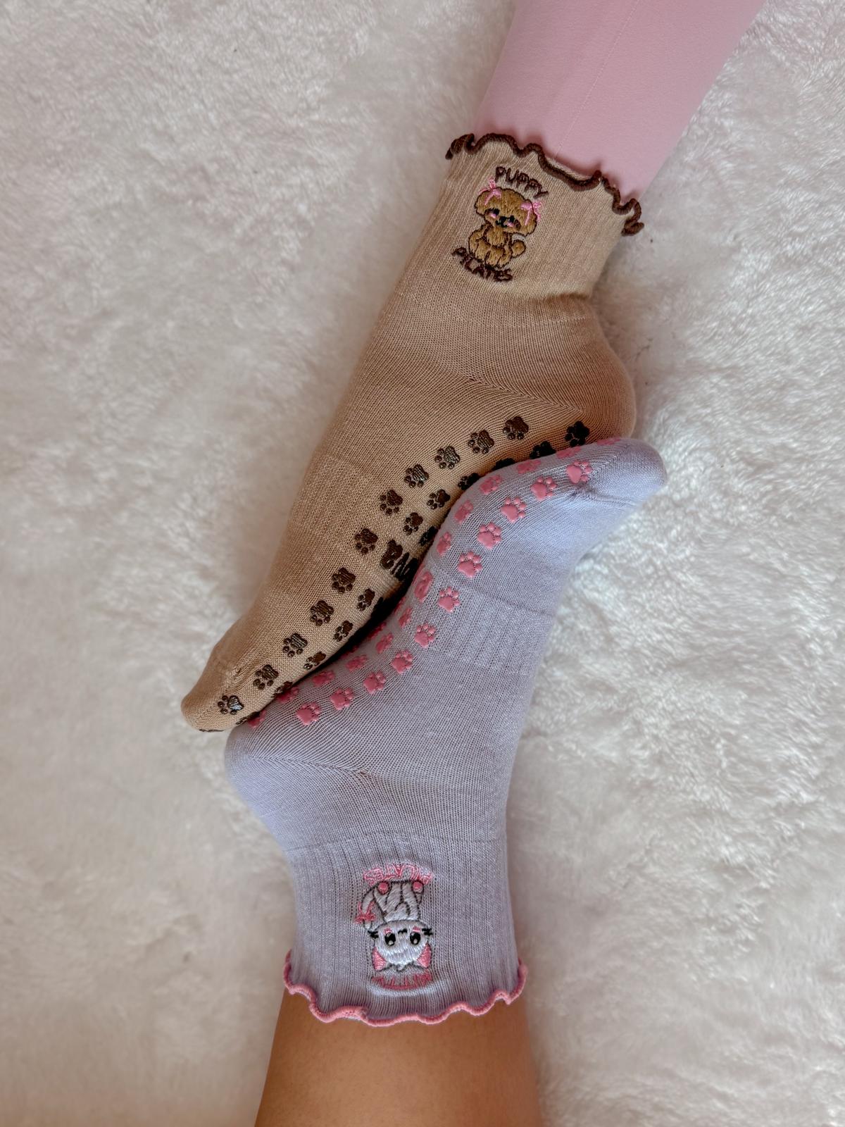 Puppy Pilates Kaydırmaz Pilates Yoga Çorabı