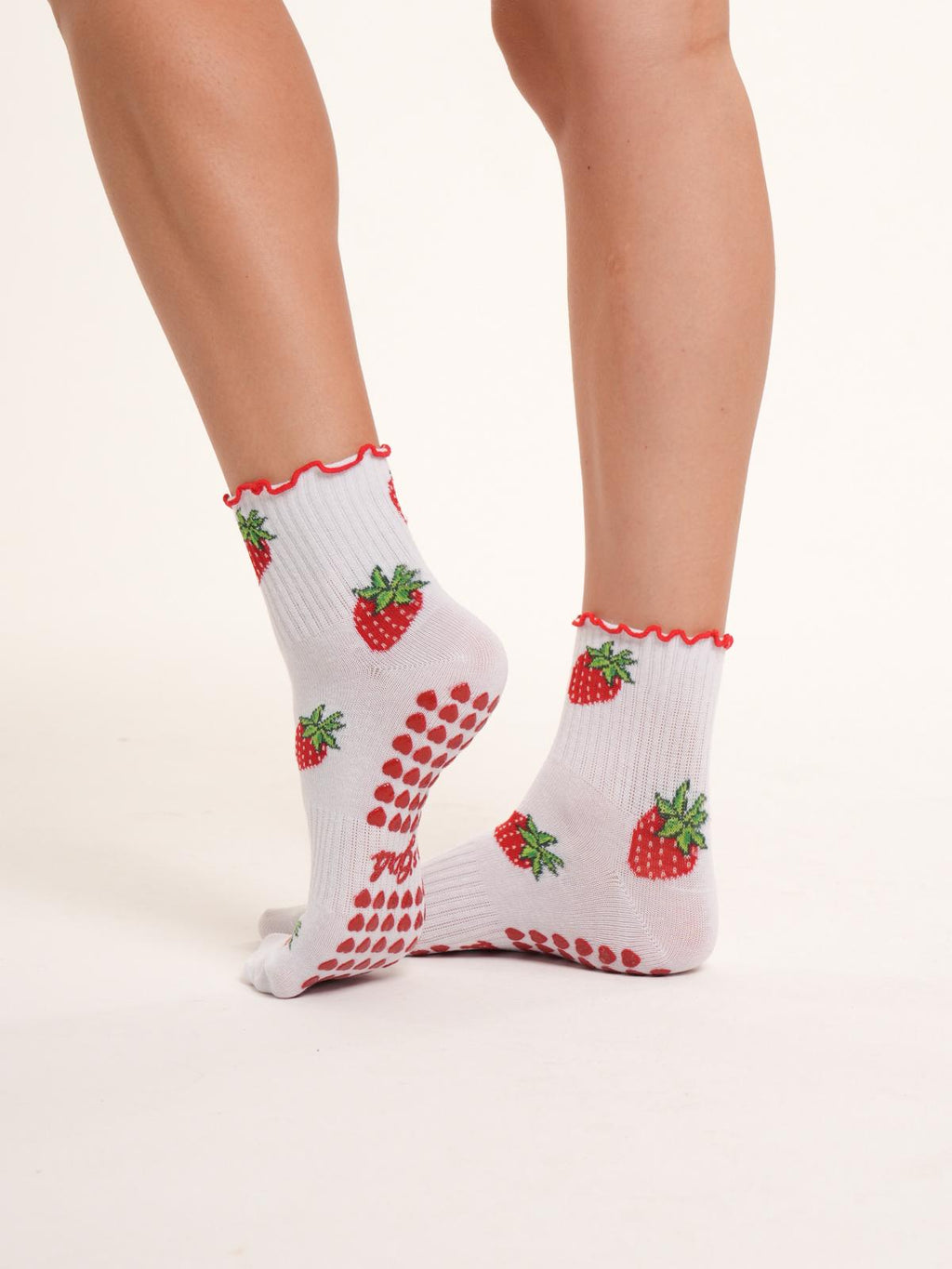 Strawberry Milkshake Kaydırmaz Pilates Yoga Çorabı