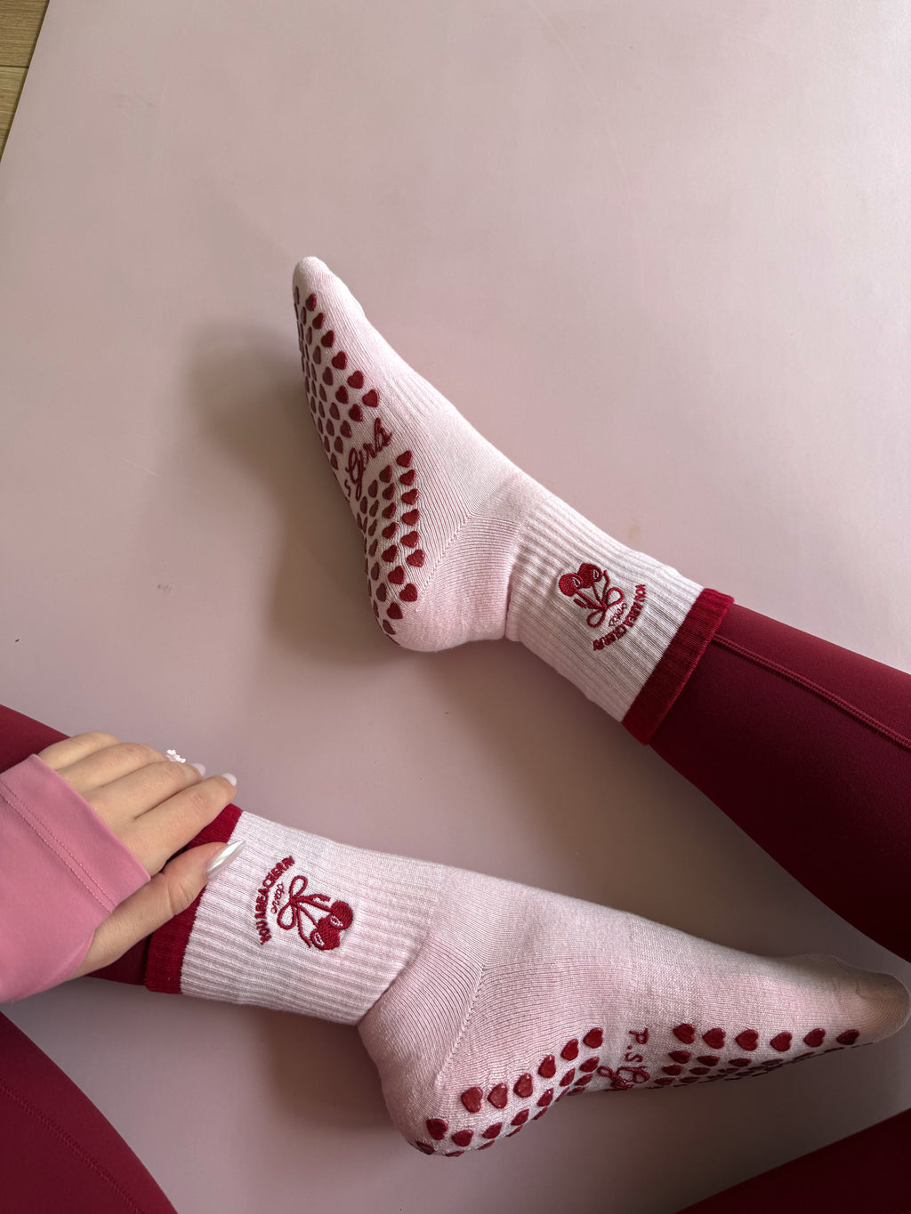 Cherry Girl Socks