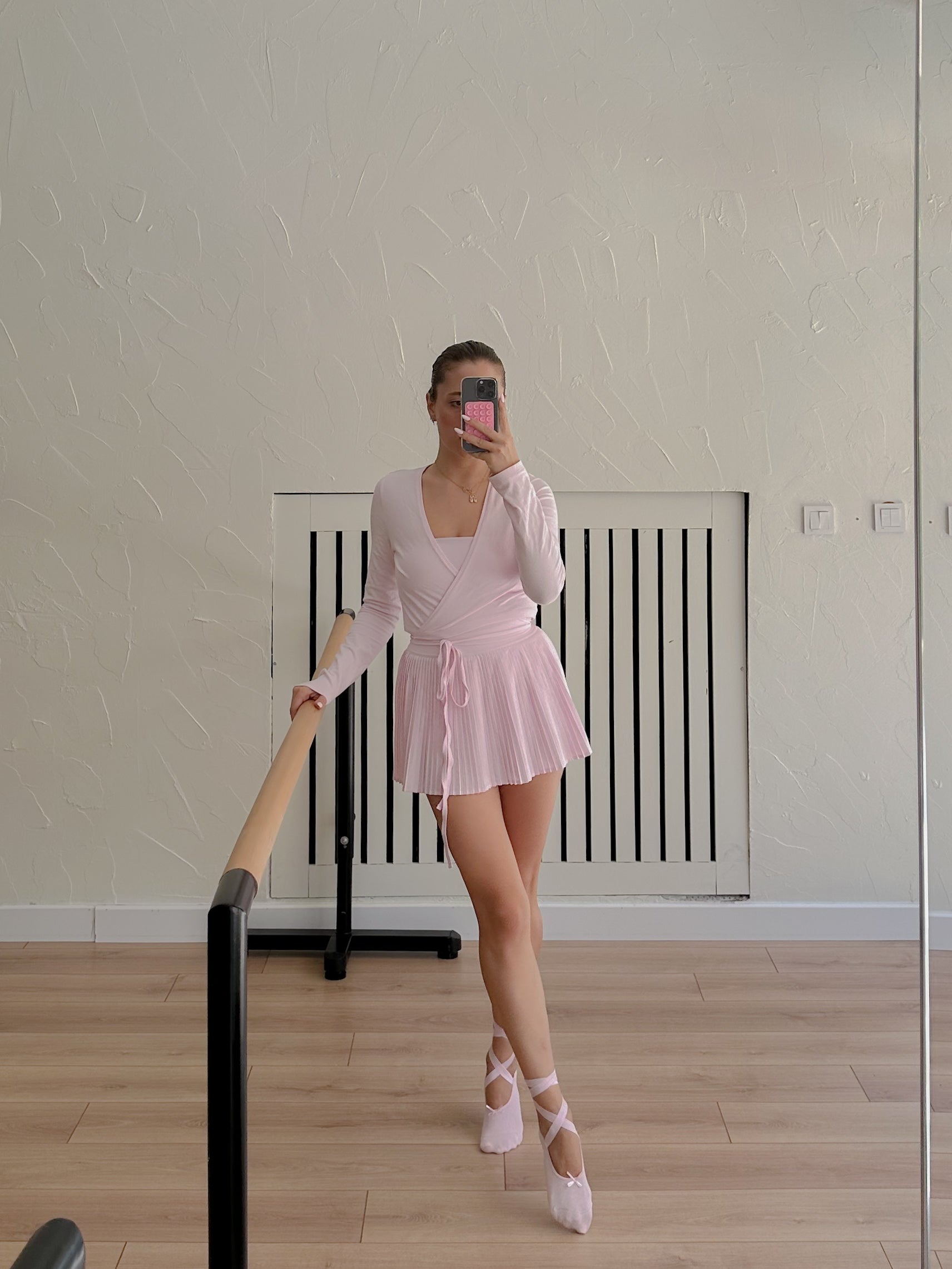 Ballerina Babet Kaydırmaz Pilates Yoga Çorabı