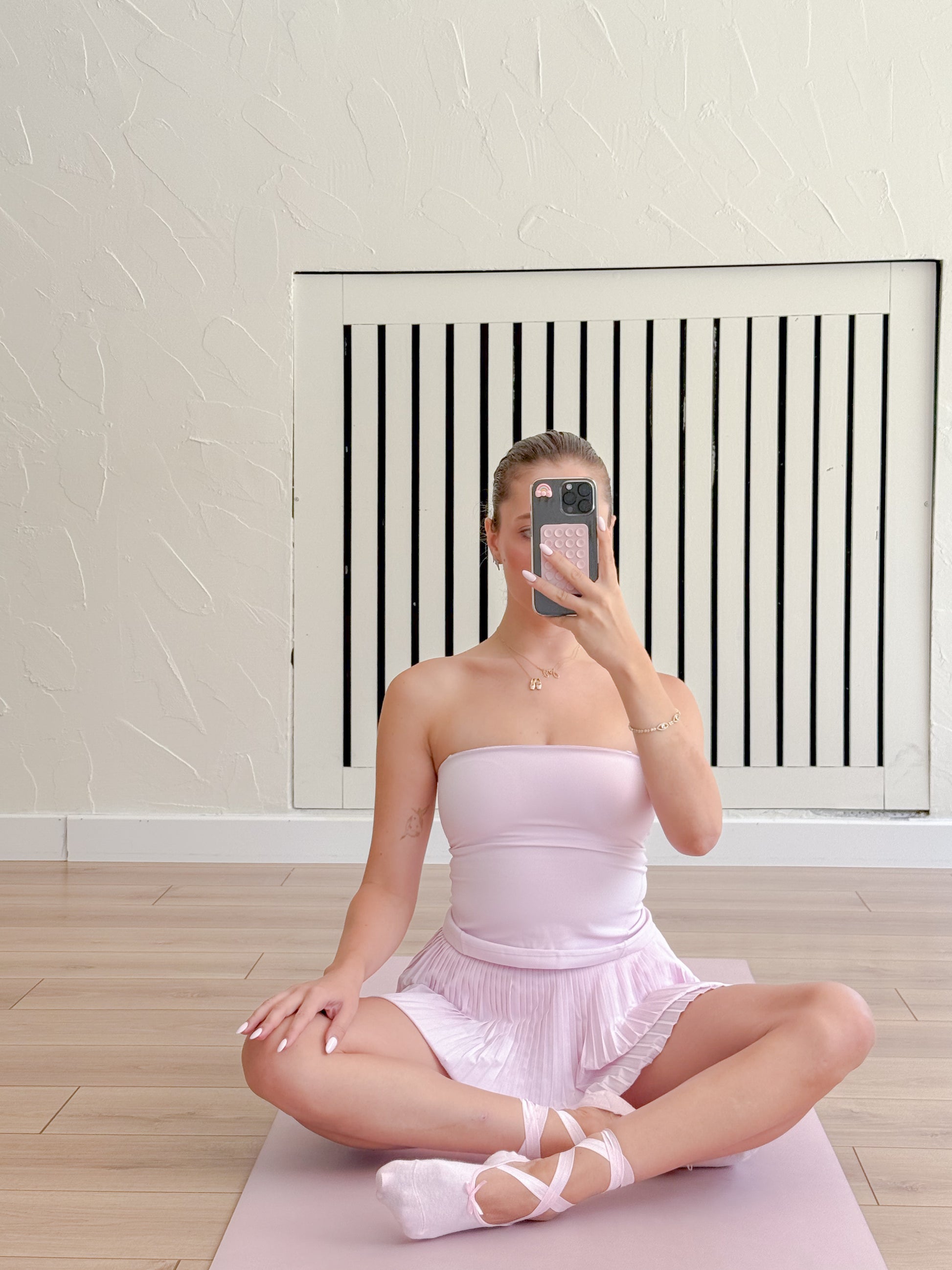 Ballerina Babet Kaydırmaz Pilates Yoga Çorabı