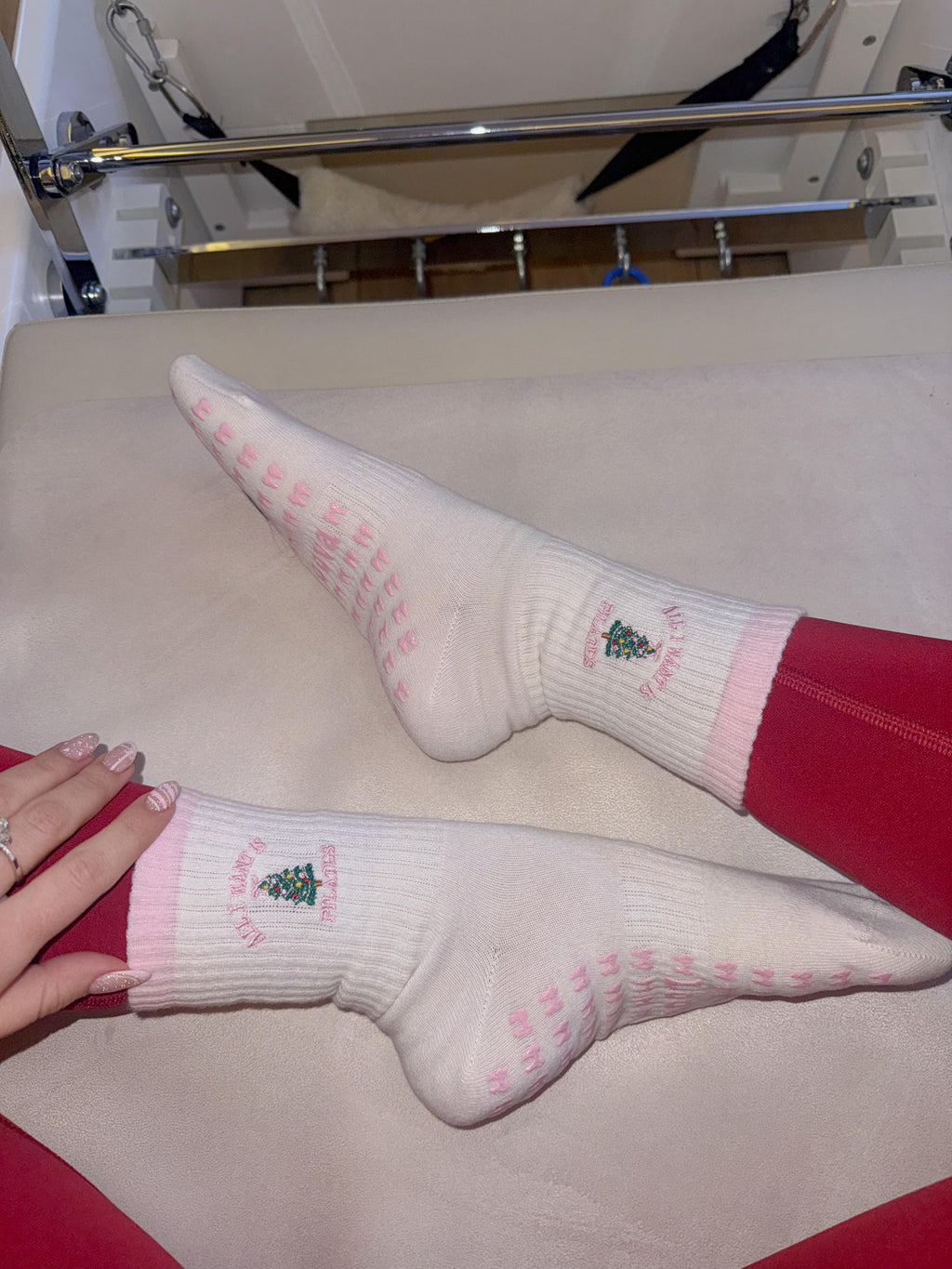 All I Want Is Pilates Kaydırmaz Çorap