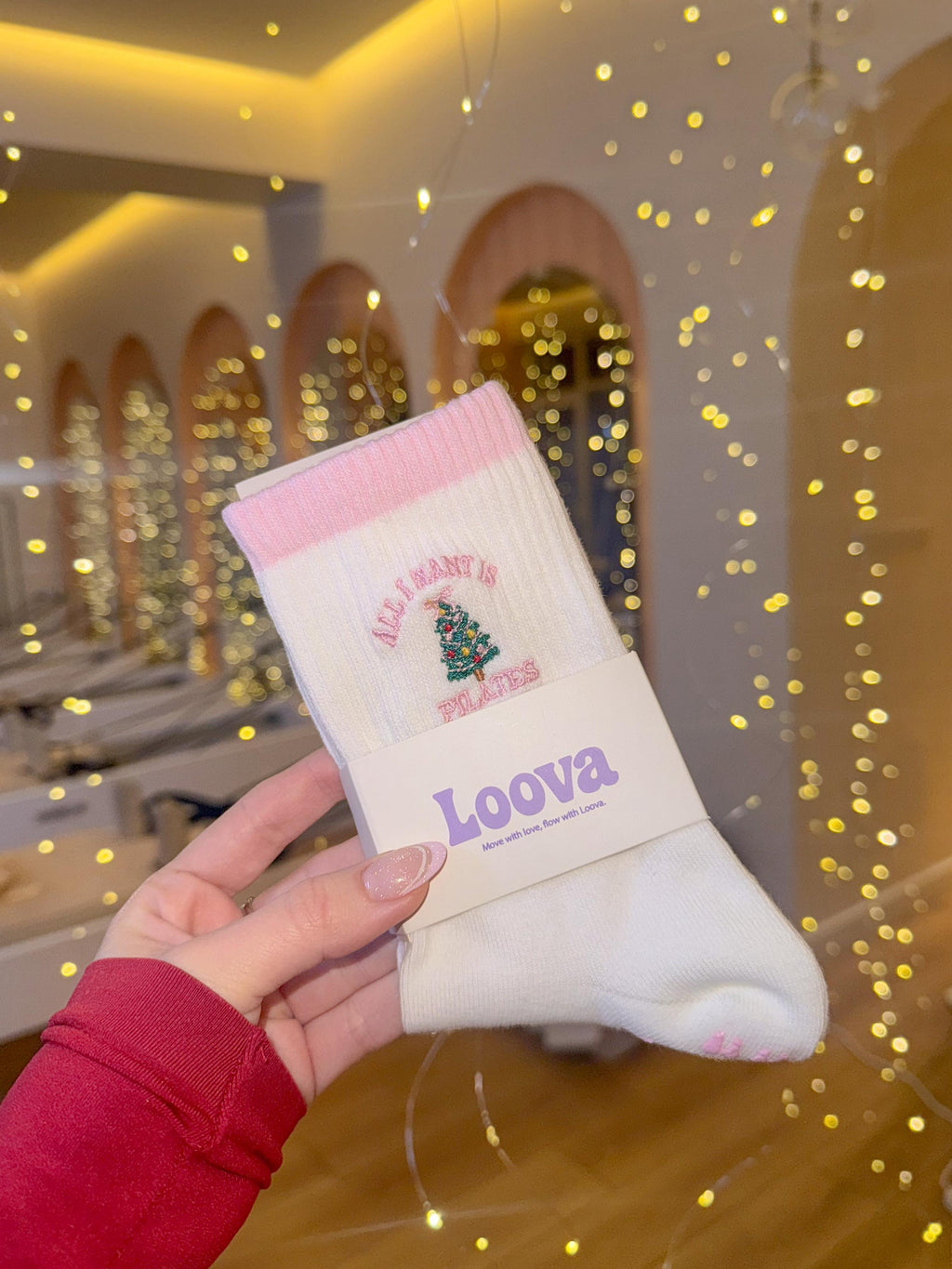 All I Want Is Pilates Kaydırmaz Çorap