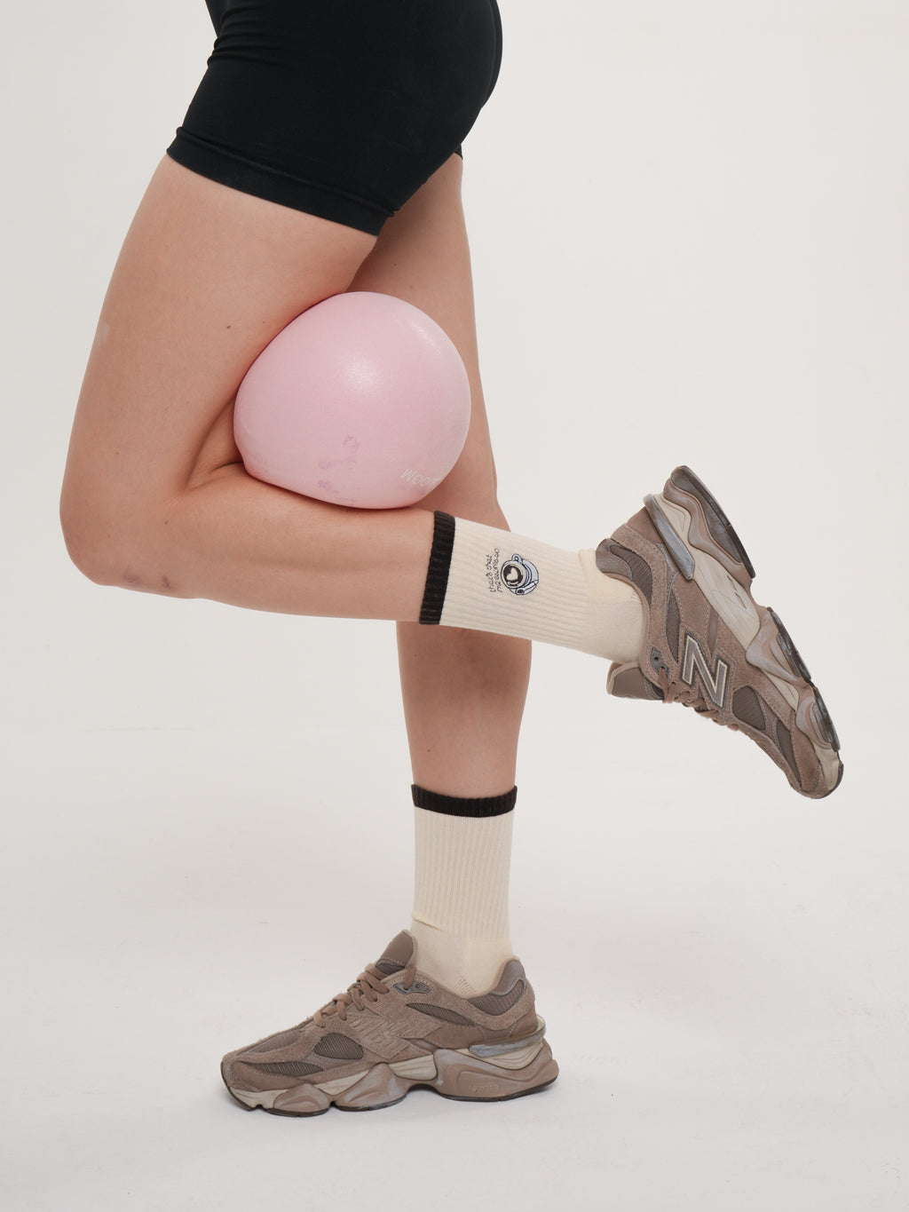 Espresso Addict Kaydırmaz Pilates Yoga Çorabı