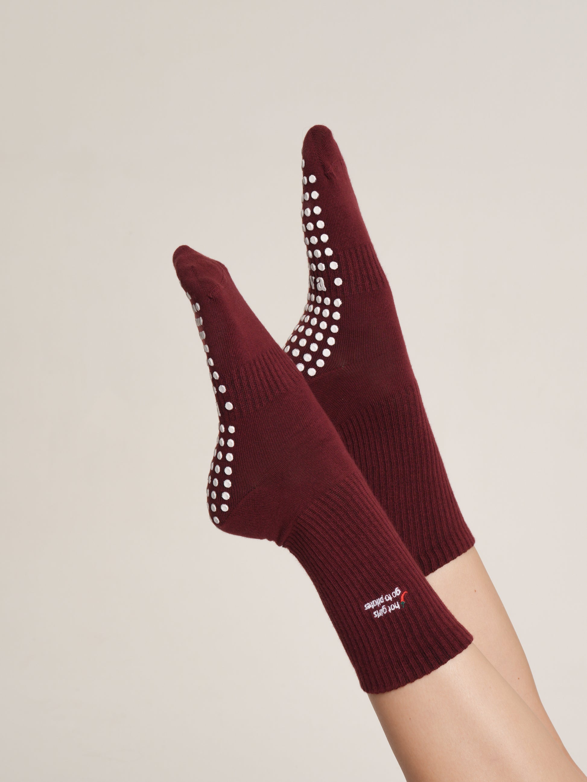 Hot Girls go to Pilates Kaydırmaz Pilates Yoga Çorabı